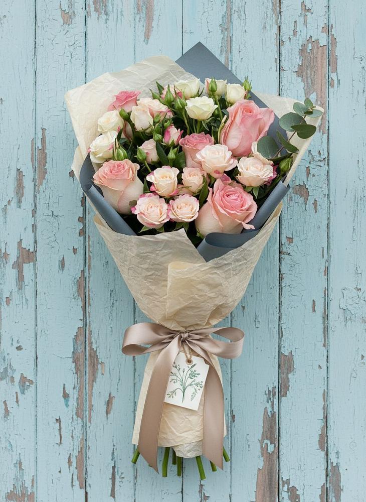 Букет цветов из: Розы в Троицком