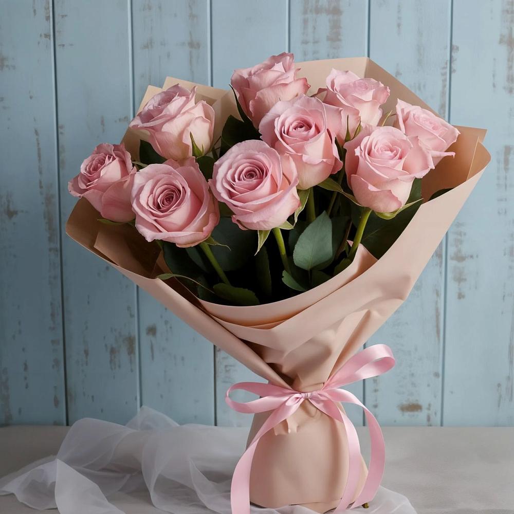 Букет цветов из: Розы в Троицком