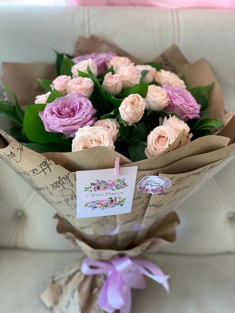 Букет цветов из: Розы в Троицком