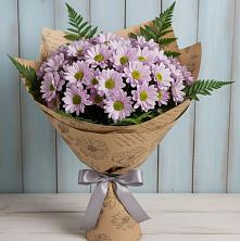 Букет цветов из:  Хризантемы в Троицком