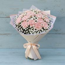 Букет цветов из:  Гвоздики в Троицком