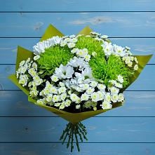 Букет цветов из:  Хризантемы в Троицком