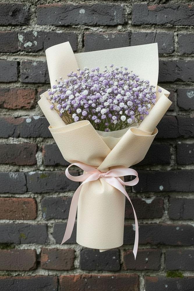 Букет цветов из: Гипсофила в Троицком