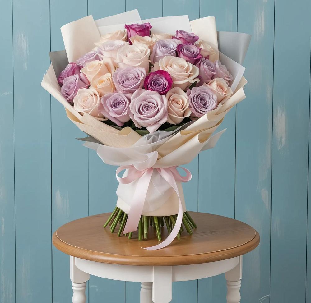 Букет цветов из: Розы в Троицком