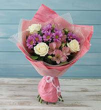 Букет цветов из:  Герберы #REPLACE_PRED# Троицком