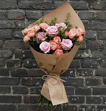 Букет цветов из:  Розы в Троицком