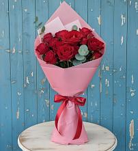 Букет цветов из:  Розы в Троицком