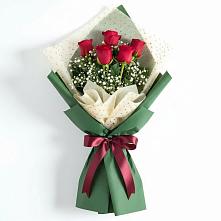 Букет цветов из:  Розы в Троицком