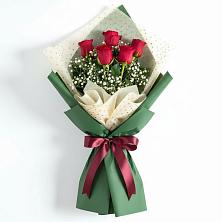 Букет цветов из:  Розы в Троицком
