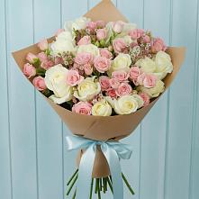 Букет цветов из:  Розы в Троицком