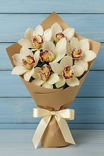 Букет цветов из:  Орхидеи и Розы #REPLACE_PRED# Троицком